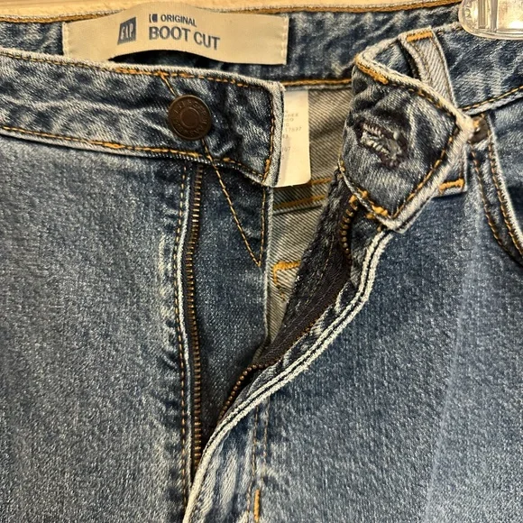 Women’s GAP Original Boot Cut Jeans—Size 12 - Picture 3 of 12